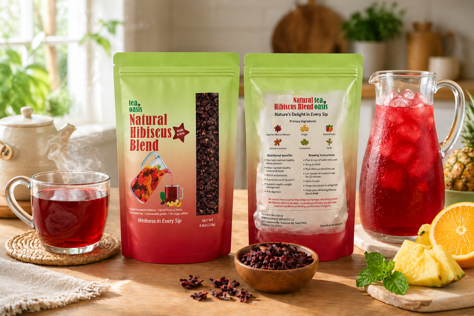 Tea Oasis - Natural Hibiscus