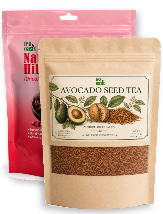 Tea Oasis Hibiscus & Avocado Seed Combo