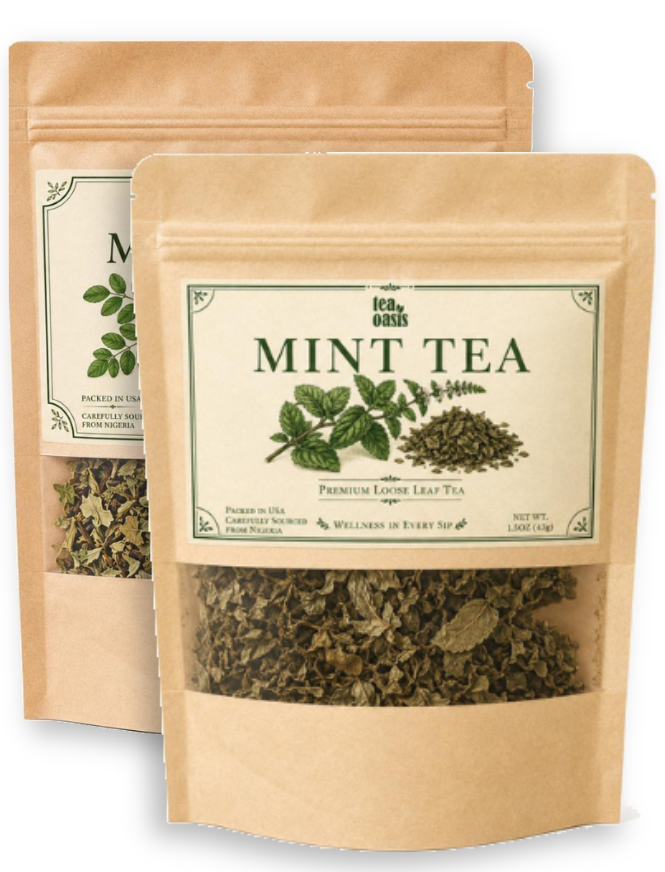 Tea Oasis Moringa & Mint Combo